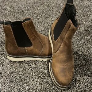 Women’s Rustic Brown Chelsea Boots